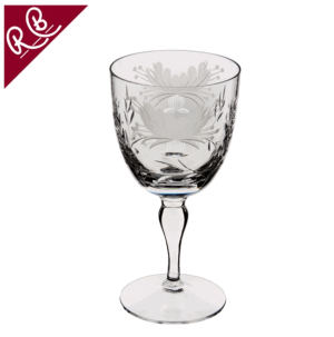 ROYAL BRIERLEY HONEYSUCKLE WINE GOBLET